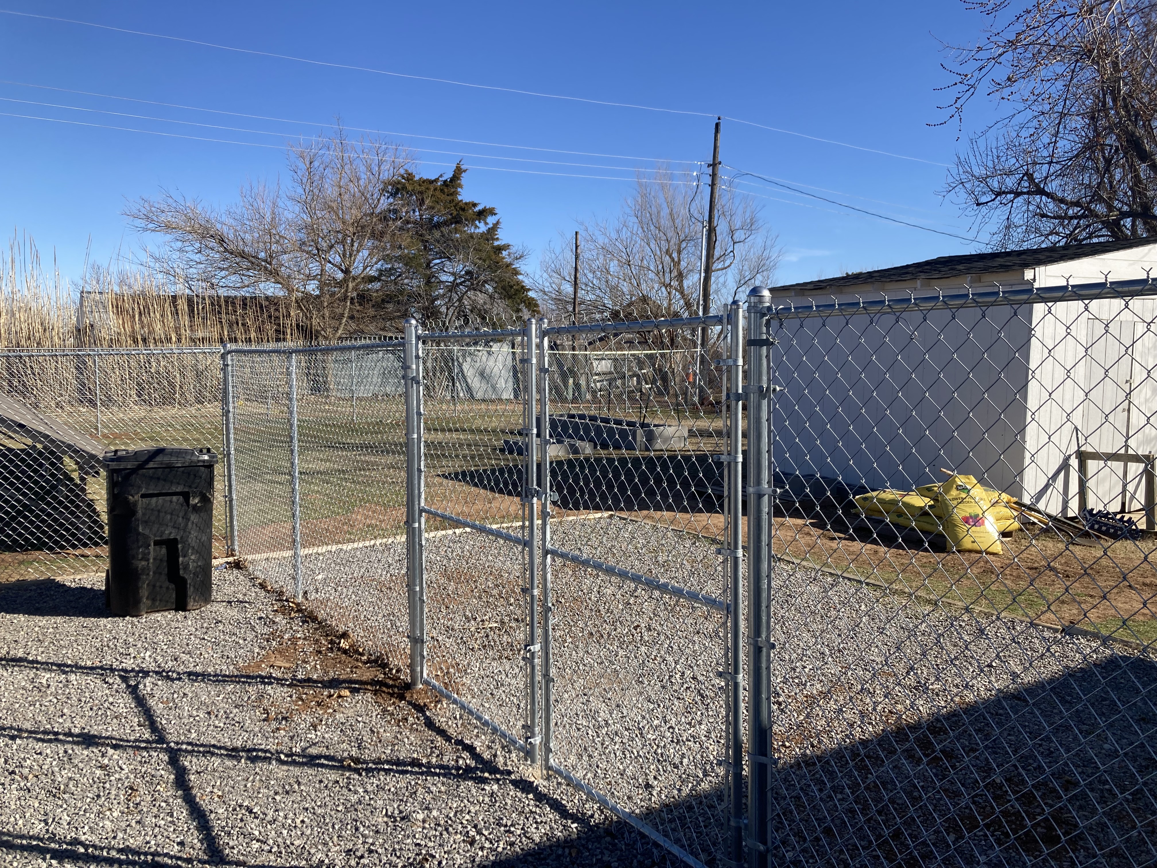 Chain Link Gate Installation